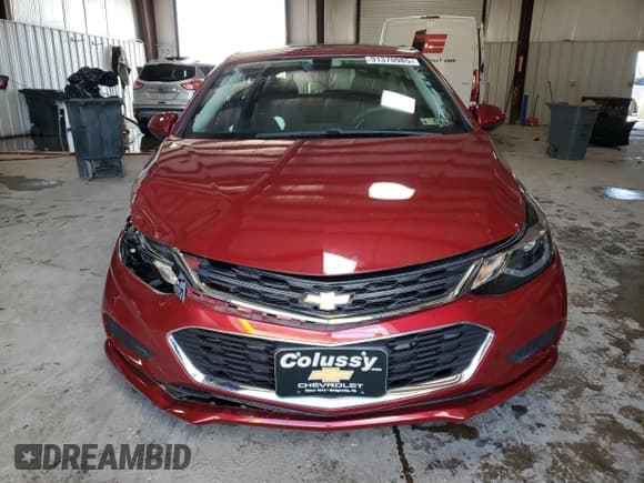 ✅ 2017 Chevrolet Cruze LT • VIN: 3G1BE6SM6HS593843 • Lot: 91370985. Listed on Copart with 40,902 mi. Free auction sales archive from the USA and detailed vehicle history report at DreamBid. Image 5.