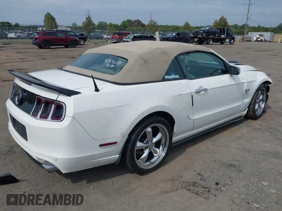 ✅ 2013 Ford Mustang GT • VIN: 1ZVBP8FF4D5215661 • Lot: 43286683. Listed on IAAI with 97,579 mi. Free auction sales archive from the USA and detailed vehicle history report at DreamBid. Image 4.