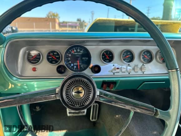 1965 Chevrolet Malibu with VIN 135375Z111469, listed as a Copart auction lot 91593715 with Not provided miles and Clean title. Bid and sale history available at DreamBid. Image 8.