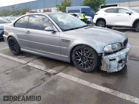 2004 BMW 3 Series M3 с VIN WBSBL93474PN58002, выставлен на аукционе IAAI как лот 41013859 с пробегом 118 046 миль миль и . История ставок и продаж доступна на DreamBid. Изображение 1.