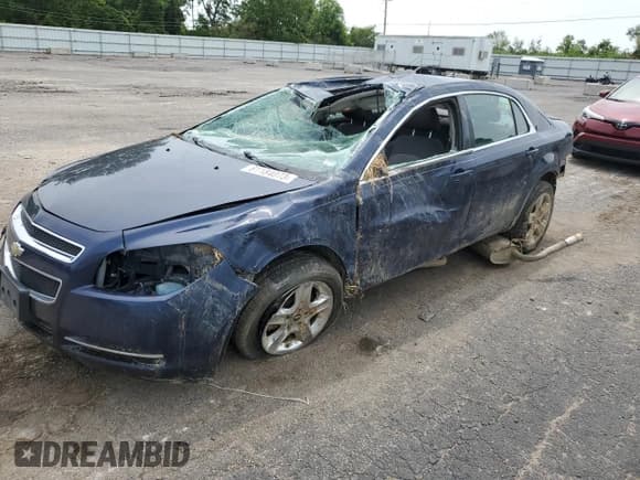 ✅ 2010 Chevrolet Malibu 1LT • VIN: 1G1ZC5EB0A4157083 • Lot: 61184073. Listed on Copart with Not provided. Free auction sales archive from the USA and detailed vehicle history report at DreamBid. Image 1.