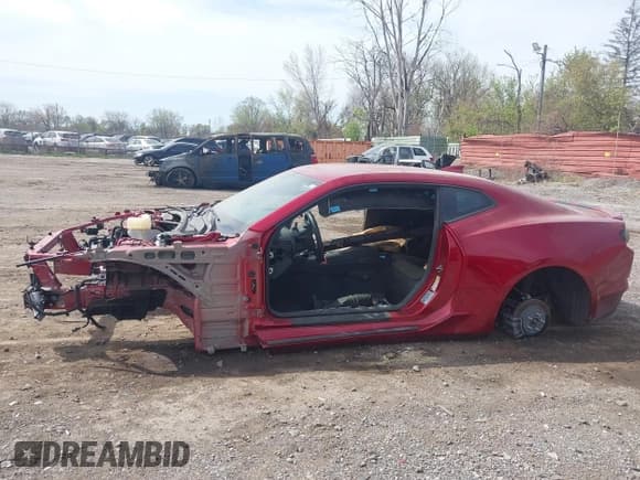 ✅ 2023 Chevrolet Camaro LT1 • VIN: 1G1FF1R78P0109114 • Lot: 42107945. Listed on IAAI with Not provided. Free auction sales archive from the USA and detailed vehicle history report at DreamBid. Image 14.