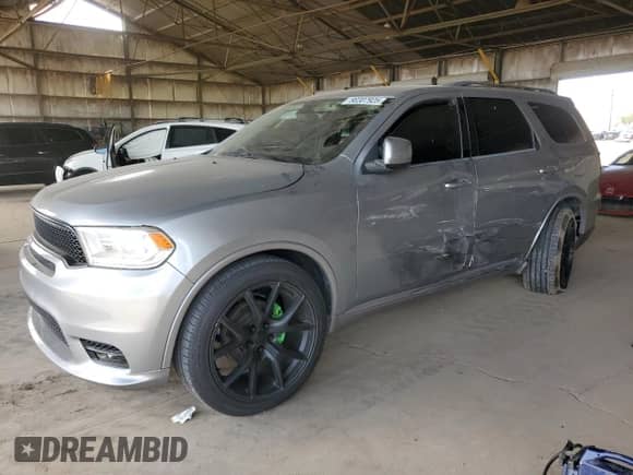 2017 Dodge Durango SXT with VIN 1C4RDHAG8HC629179, listed as a Copart auction lot 90307925 with 105,205 mi miles and Salvage title. Bid and sale history available at DreamBid. Image 1.