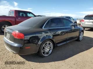 ✅ 2008 Audi S4 • VIN: WAUGL78E18A166884 • Lot: 84425545. Listed on Copart with 67,319 mi. Free auction sales archive from the USA and detailed vehicle history report at DreamBid. Image 3.