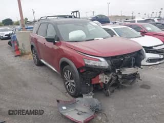 ✅ 2023 Nissan Pathfinder Platinum • VIN: 5N1DR3DK1PC228713 • Лот: 41577841. Опубликован ранее на IAAI с пробегом 38 432 миль. Бесплатный доступ к архиву аукционных продаж из США и подробный отчёт об истории автомобиля на DreamBid. Изображение 1.