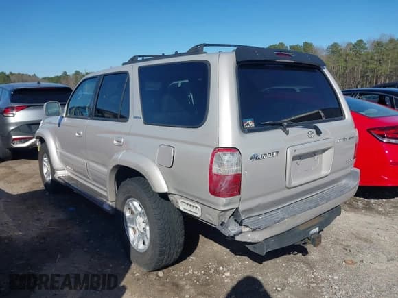 ✅ 2000 Toyota 4Runner Limited • VIN: JT3HN87R5Y9043705 • Lot: 41814717. Listed on IAAI with 266,623 mi. Free auction sales archive from the USA and detailed vehicle history report at DreamBid. Image 6.