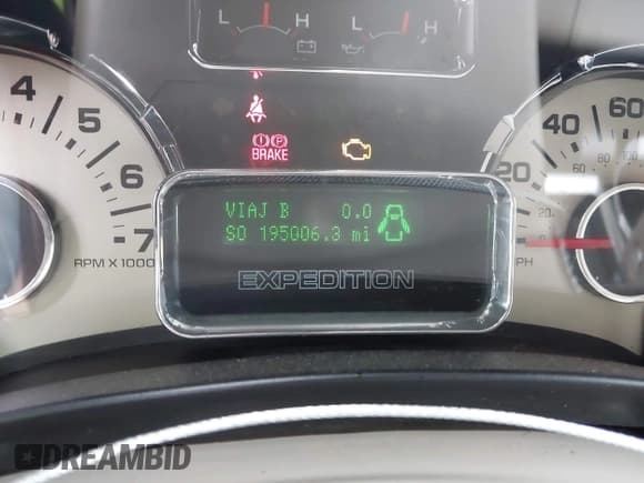 ✅ 2014 Ford Expedition Max Limited • VIN: 1FMJK1K55EEF03302 • Lot: 43786331. Listed on IAAI with 195,006 mi. Free auction sales archive from the USA and detailed vehicle history report at DreamBid. Image 7.