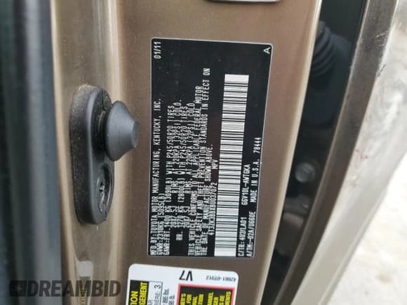 ✅ 2011 Toyota Venza • VIN: 4T3ZK3BBXBU037072 • Lot: 92032985. Wystawiony na Copart z przebiegiem 120 950 mil. Bezpłatny archiwum sprzedaży aukcyjnych z USA i szczegółowy raport historii pojazdu na DreamBid. Zdjęcie 14.