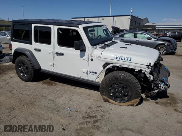 ✅ 2023 Jeep Wrangler • VIN: 1C4JJXN6XPW629103 • Lot: 60259705. Listed on Copart with 58,003 mi. Free auction sales archive from the USA and detailed vehicle history report at DreamBid. Image 4.