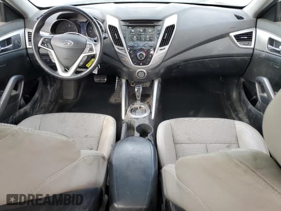 ✅ 2013 Hyundai Veloster w/Gray Int • VIN: KMHTC6AD6DU112045 • Lot: 45174044. Listed on Copart with 134,775 mi. Free auction sales archive from the USA and detailed vehicle history report at DreamBid. Image 8.