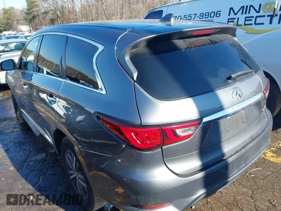 ✅ 2020 Infiniti QX60 Luxe • VIN: 5N1DL0MN0LC530899 • Lot: 41298529. Listed on IAAI with 120,000 mi. Free auction sales archive from the USA and detailed vehicle history report at DreamBid. Image 3.