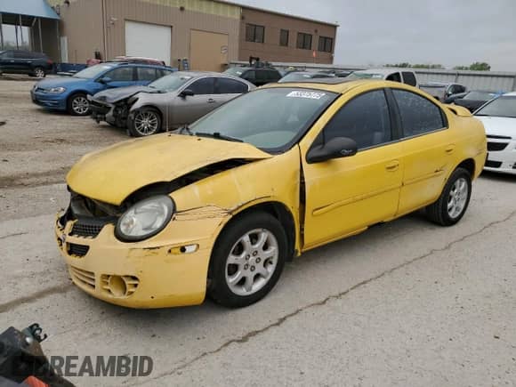 2003 Dodge Neon SXT with VIN 1B3ES56C63D192599, listed as a Copart auction lot 53375775 with 179,277 mi miles and Clean title. Bid and sale history available at DreamBid. Image 1.