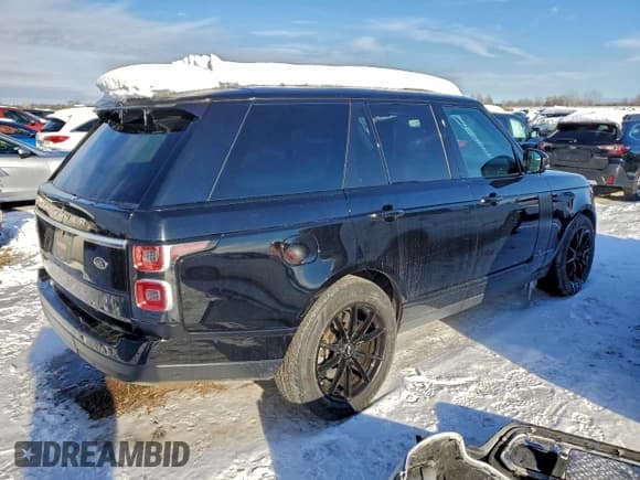 ✅ 2020 Land Rover Range Rover HSE • VIN: SALGS2RU1LA580943 • Lot: 92529005. Listed on Copart with 121,612 mi. Free auction sales archive from the USA and detailed vehicle history report at DreamBid. Image 3.