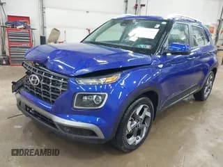 ✅ 2024 Hyundai Venue SEL • VIN: KMHRC8A3XRU299388 • Lot: 42155918. Listed on IAAI with 2,626 mi. Free auction sales archive from the USA and detailed vehicle history report at DreamBid. Image 2.