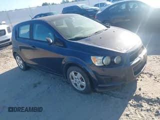 2015 Chevrolet Sonic LS with VIN 1G1JA6SH3F4134194, listed as a IAAI auction lot 43132145 with 125,722 mi miles and . Bid and sale history available at DreamBid. Image 1.