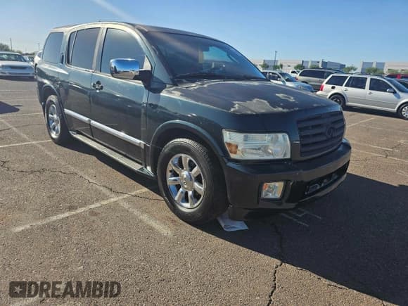 ✅ 2004 Infiniti QX56 • VIN: 5N3AA08A64N812493 • Lot: 77486754. Listed on Copart with Not provided. Free auction sales archive from the USA and detailed vehicle history report at DreamBid. Image 1.