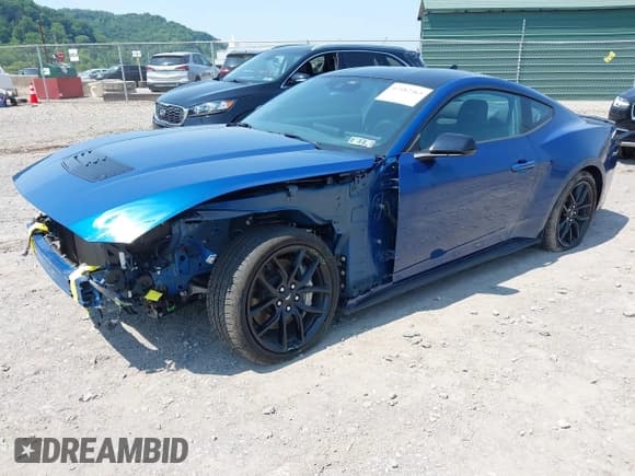 ✅ 2024 Ford Mustang GT • VIN: 1FA6P8CF8R5419756 • Lot: 42482363. Listed on IAAI with 20,480 mi. Free auction sales archive from the USA and detailed vehicle history report at DreamBid. Image 2.