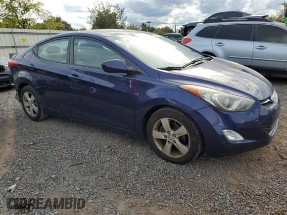 ✅ 2012 Hyundai Elantra Limited • VIN: 5NPDH4AE2CH098273 • Lot: 82327235. Wystawiony na Copart z przebiegiem 156 107 mil. Bezpłatny archiwum sprzedaży aukcyjnych z USA i szczegółowy raport historii pojazdu na DreamBid. Zdjęcie 4.