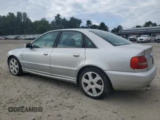 ✅ 2001 Audi S4 • VIN: WAURD68D41A005698 • Lot: 71148945. Listed on Copart with 159,125 mi. Free auction sales archive from the USA and detailed vehicle history report at DreamBid. Image 2.