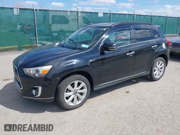 ✅ 2015 Mitsubishi Outlander GT • VIN: 4A4AR4AW3FE030571 • Lot: 41970360. Listed on IAAI with 74,683 mi. Free auction sales archive from the USA and detailed vehicle history report at DreamBid. Image 2.