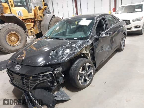 ✅ 2023 Hyundai Elantra Limited • VIN: KMHLP4AGXPU504159 • Lot: 42703032. Listed on IAAI with 22,329 mi. Free auction sales archive from the USA and detailed vehicle history report at DreamBid. Image 2.