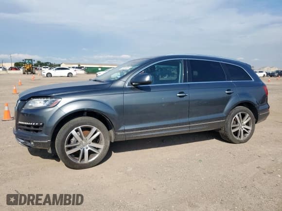 ✅ 2015 Audi Q7 Premium Plus • VIN: WA1LGAFEXFD002609 • Lot: 67469185. Listed on Copart with 140,914 mi. Free auction sales archive from the USA and detailed vehicle history report at DreamBid. Image 1.
