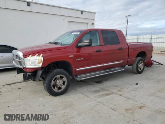 2008 Dodge 1500 SXT z VIN 3D7KS19D48G223833, wystawiony jako Copart lot #85557584 z przebiegiem 226 942 mil mil oraz Szkoda całkowita • Salvage title. Historia ofert i sprzedaży dostępna na DreamBid. Obrazek 1.