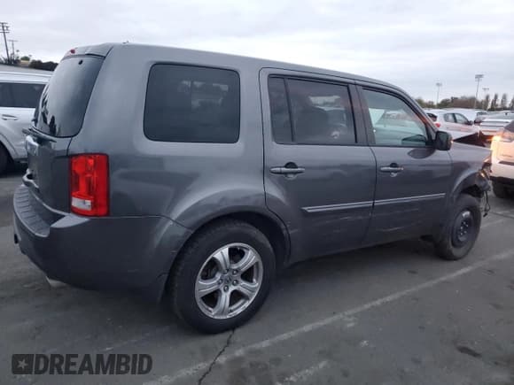 ✅ 2013 Honda Pilot EX-L • VIN: 5FNYF3H53DB001671 • Lot: 93942465. Listed on Copart with 121,245 mi. Free auction sales archive from the USA and detailed vehicle history report at DreamBid. Image 3.