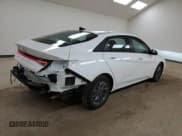 ✅ 2025 Hyundai Elantra Blue • VIN: KMHLM4DJ9SU173843 • Lot: 91677535. Listed on Copart with 8,143 mi. Free auction sales archive from the USA and detailed vehicle history report at DreamBid. Image 3.