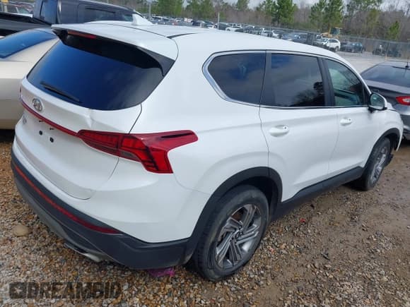 ✅ 2022 Hyundai Santa Fe SE • VIN: 5NMS14AJ9NH442383 • Lot: 41498596. Listed on IAAI with Not provided. Free auction sales archive from the USA and detailed vehicle history report at DreamBid. Image 4.