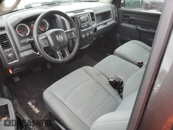 2017 Ram 1500 Tradesman with VIN 3C6JR7AGXHG735887, listed as a Copart auction lot 51837095 with 100,923 mi miles and Salvage title. Bid and sale history available at DreamBid. Image 8.