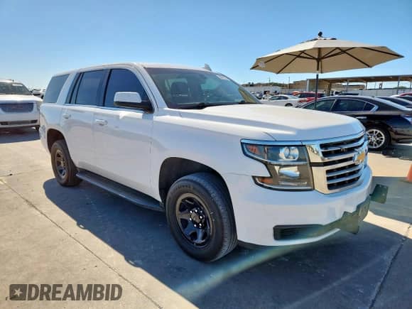 2020 Chevrolet Tahoe Commercial z VIN 1GNLCDECXLR268270, wystawiony jako Copart lot #90677255 z przebiegiem 135 171 mil mil oraz Czysty tytuł • Clean title. Historia ofert i sprzedaży dostępna na DreamBid. Obrazek 4.
