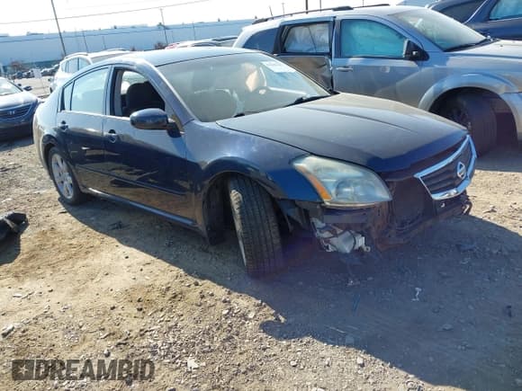 ✅ 2008 Nissan Maxima SE • VIN: 1N4BA41E28C837095 • Lot: 43230387. Listed on IAAI with 108,364 mi. Free auction sales archive from the USA and detailed vehicle history report at DreamBid. Image 1.