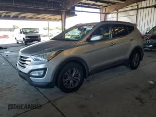 ✅ 2016 Hyundai Santa Fe • VIN: 5XYZU3LBXGG356017 • Лот: 90609925. Опубликован ранее на Copart с пробегом 96 639 миль. Бесплатный доступ к архиву аукционных продаж из США и подробный отчёт об истории автомобиля на DreamBid. Изображение 1.