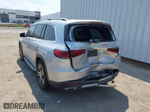 ✅ 2021 Mercedes-Benz GLS 450 • VIN: 4JGFF5KE7MA420641 • Lot: 43226943. Listed on IAAI with 96,696 mi. Free auction sales archive from the USA and detailed vehicle history report at DreamBid. Image 3.
