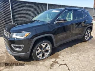 2020 Jeep Compass Limited z VIN 3C4NJDCB9LT193263, wystawiony jako Copart lot #66271485 z przebiegiem 43 760 mil mil oraz Czysty tytuł • Clean title. Historia ofert i sprzedaży dostępna na DreamBid. Obrazek 1.