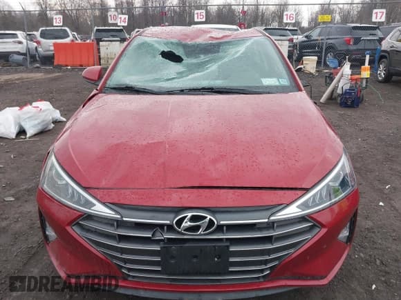 ✅ 2019 Hyundai Elantra SE • VIN: 5NPD74LF8KH493887 • Lot: 41824058. Listed on IAAI with 53,107 mi. Free auction sales archive from the USA and detailed vehicle history report at DreamBid. Image 13.