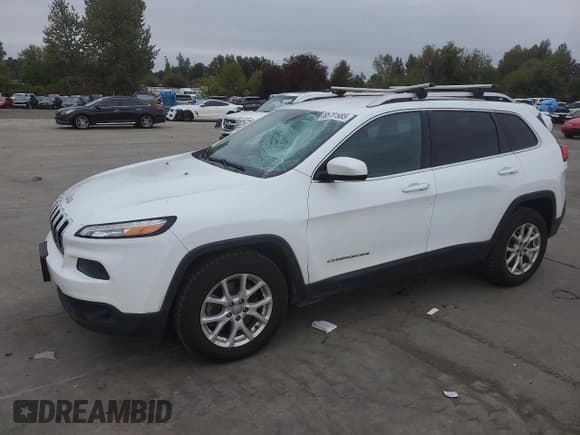 ✅ 2014 Jeep Cherokee Latitude • VIN: 1C4PJLCB7EW323993 • Lot: 85781985. Listed on Copart with 110,256 mi. Free auction sales archive from the USA and detailed vehicle history report at DreamBid. Image 1.