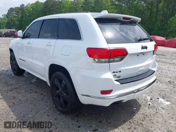 ✅ 2015 Jeep Grand Cherokee Overland • VIN: 1C4RJFCG7FC174719 • Лот: 42076540. Опубликован ранее на IAAI с пробегом 160 856 миль. Бесплатный доступ к архиву аукционных продаж из США и подробный отчёт об истории автомобиля на DreamBid. Изображение 3.