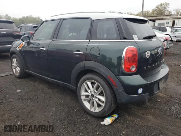 ✅ 2013 MINI Countryman • VIN: WMWZB3C52DWR36244 • Lot: 73234084. Listed on Copart with 97,094 mi. Free auction sales archive from the USA and detailed vehicle history report at DreamBid. Image 2.
