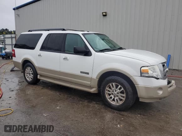 ✅ 2007 Ford Expedition Max Eddie Bauer • VIN: 1FMFK17587LA18147 • Lot: 87452025. Wystawiony na Copart z przebiegiem 347 480 mil. Bezpłatny archiwum sprzedaży aukcyjnych z USA i szczegółowy raport historii pojazdu na DreamBid. Zdjęcie 4.
