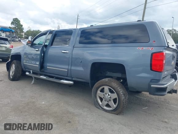 ✅ 2015 Chevrolet Silverado 2500HD LTZ • VIN: 1GC1KWE86FF588122 • Lot: 43634421. Listed on IAAI with Not provided. Free auction sales archive from the USA and detailed vehicle history report at DreamBid. Image 3.