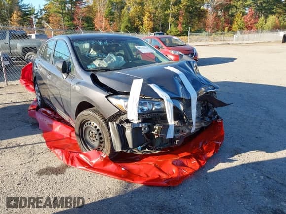 ✅ 2022 Subaru Impreza • VIN: 4S3GTAB6XN3716178 • Lot: 43324160. Listed on IAAI with 51,796 mi. Free auction sales archive from the USA and detailed vehicle history report at DreamBid. Image 1.