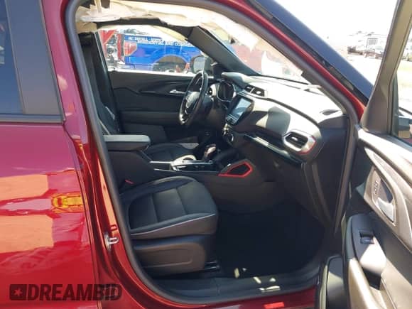 2022 Chevrolet TrailBlazer RS с VIN KL79MTSL6NB137134, выставлен на аукционе IAAI как лот 43131529 с пробегом 36 081 миль миль и . История ставок и продаж доступна на DreamBid. Изображение 5.