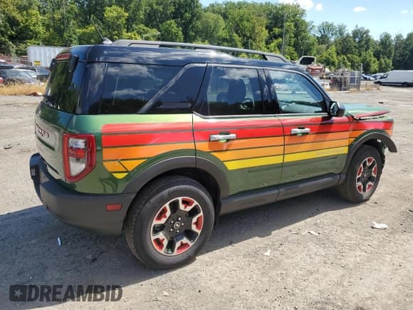 ✅ 2024 Ford Bronco Sport Free Wheeling • VIN: 3FMCR9K64RRF43918 • Lot: 69996475. Listed on Copart with 4,135 mi. Free auction sales archive from the USA and detailed vehicle history report at DreamBid. Image 3.