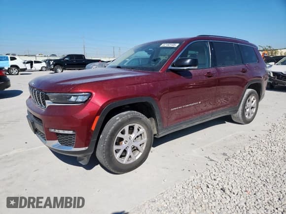 ✅ 2022 Jeep Grand Cherokee Limited • VIN: 1C4RJJBG2N8636836 • Lot: 82183105. Wystawiony na Copart z przebiegiem 63 360 mil. Bezpłatny archiwum sprzedaży aukcyjnych z USA i szczegółowy raport historii pojazdu na DreamBid. Zdjęcie 1.