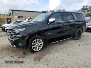 2023 Chevrolet Tahoe Premier с VIN 1GNSCSKD5PR330841, выставлен на аукционе Copart как лот 51292555 с пробегом 47 798 миль миль и Чистый • Clean title. История ставок и продаж доступна на DreamBid. Изображение 1.