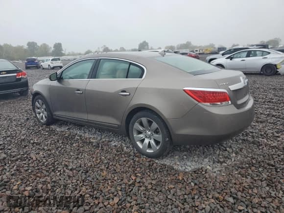 ✅ 2011 Buick LaCrosse CXL • VIN: 1G4GC5ED6BF120606 • Lot: 82256745. Listed on Copart with 107,670 mi. Free auction sales archive from the USA and detailed vehicle history report at DreamBid. Image 2.