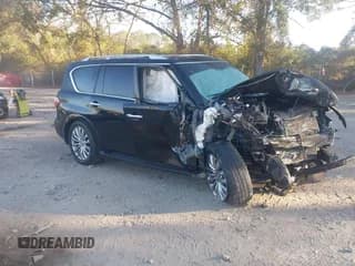 ✅ 2016 Infiniti QX80 • VIN: JN8AZ2NF9G9613201 • Lot: 43479910. Listed on IAAI with 125,635 mi. Free auction sales archive from the USA and detailed vehicle history report at DreamBid. Image 1.