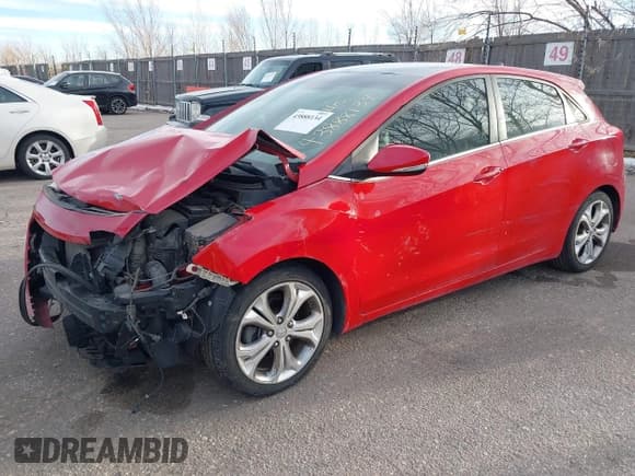 ✅ 2013 Hyundai Elantra • VIN: KMHD35LE1DU056696 • Lot: 43888134. Listed on IAAI with 114,713 mi. Free auction sales archive from the USA and detailed vehicle history report at DreamBid. Image 6.